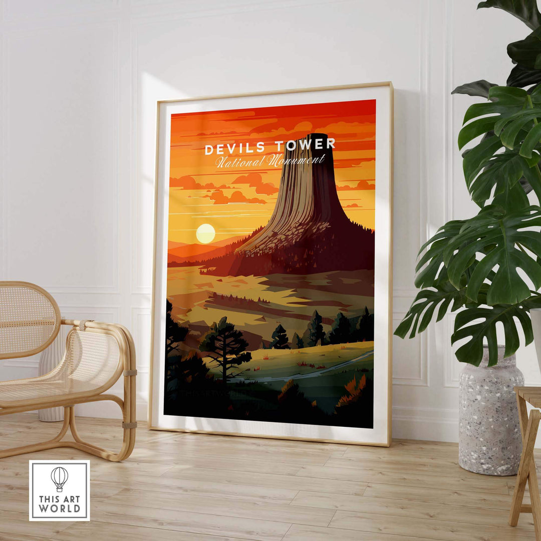Devils Tower Poster