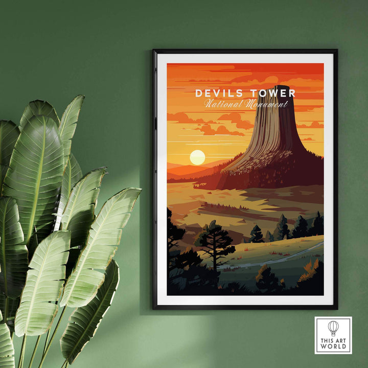 Devils Tower Poster