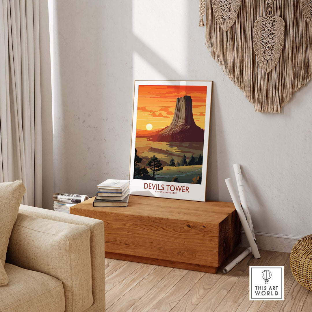 Devils Tower Print