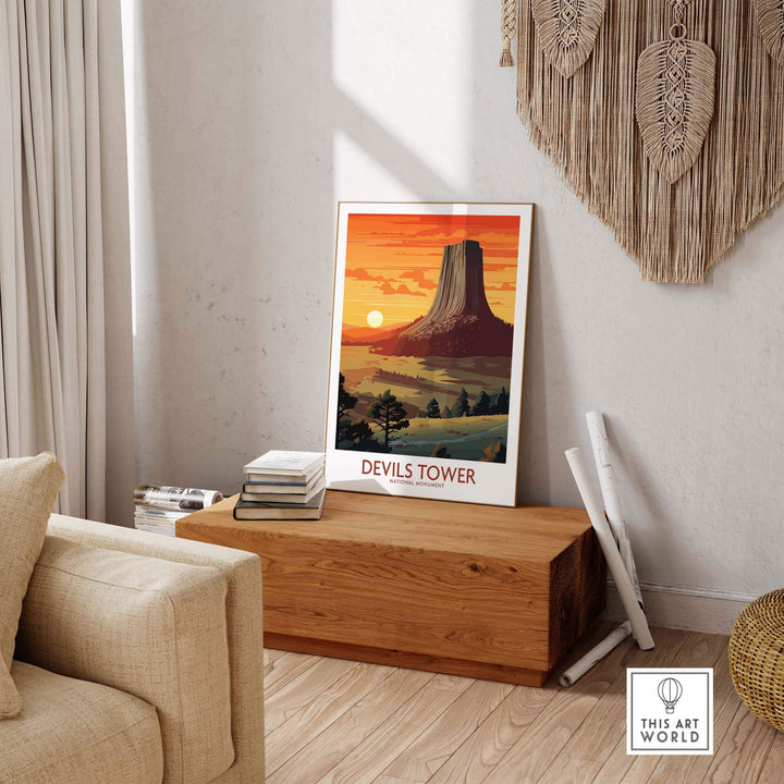 Devils Tower Print