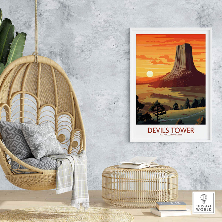Devils Tower Print