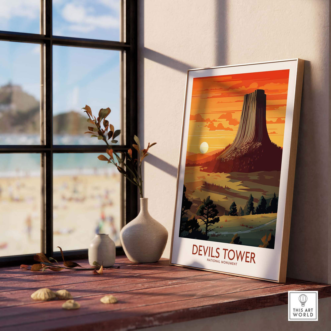 Devils Tower Print