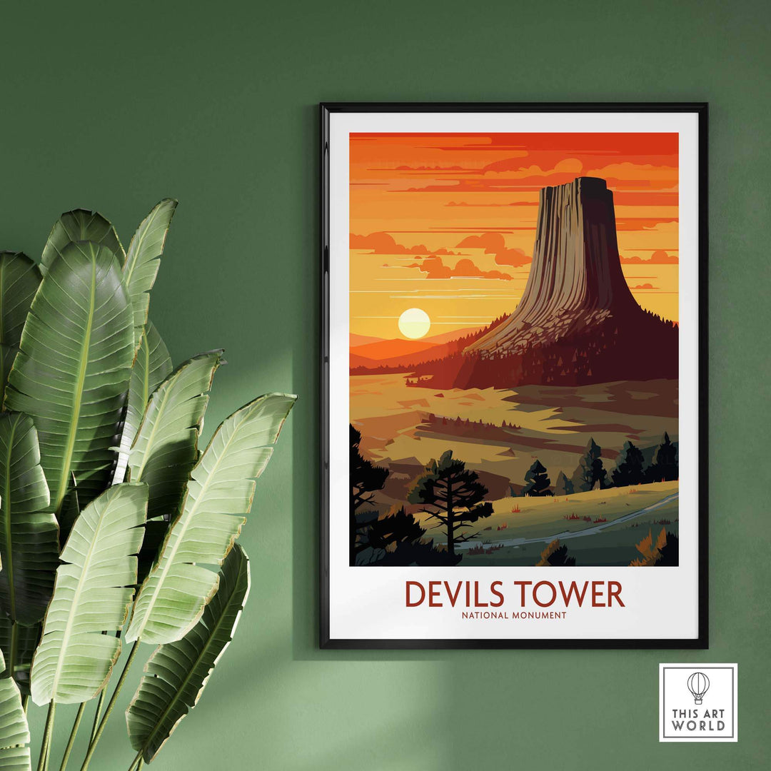 Devils Tower Print