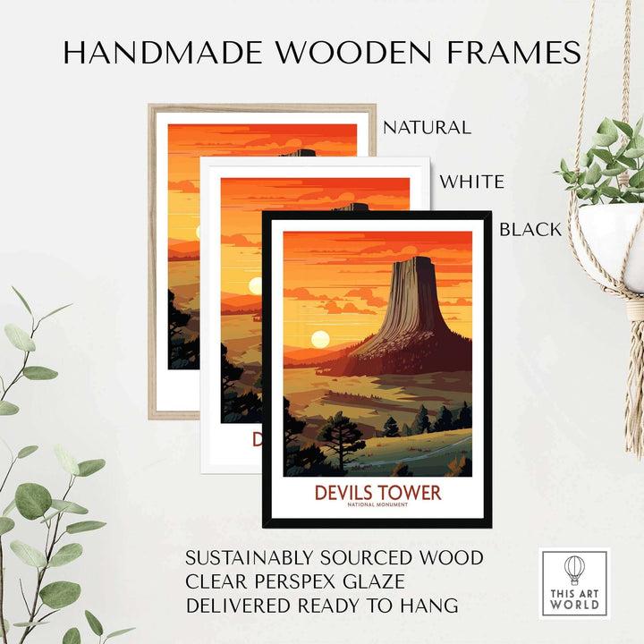 Devils Tower Print