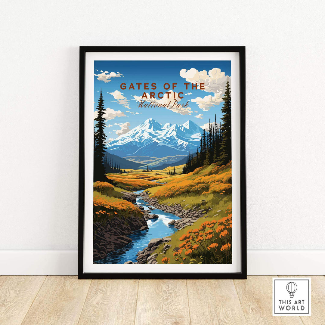Gates of the Arctic National Park Poster