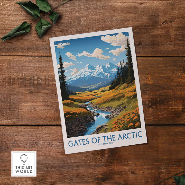 Gates of the Arctic National Park Print