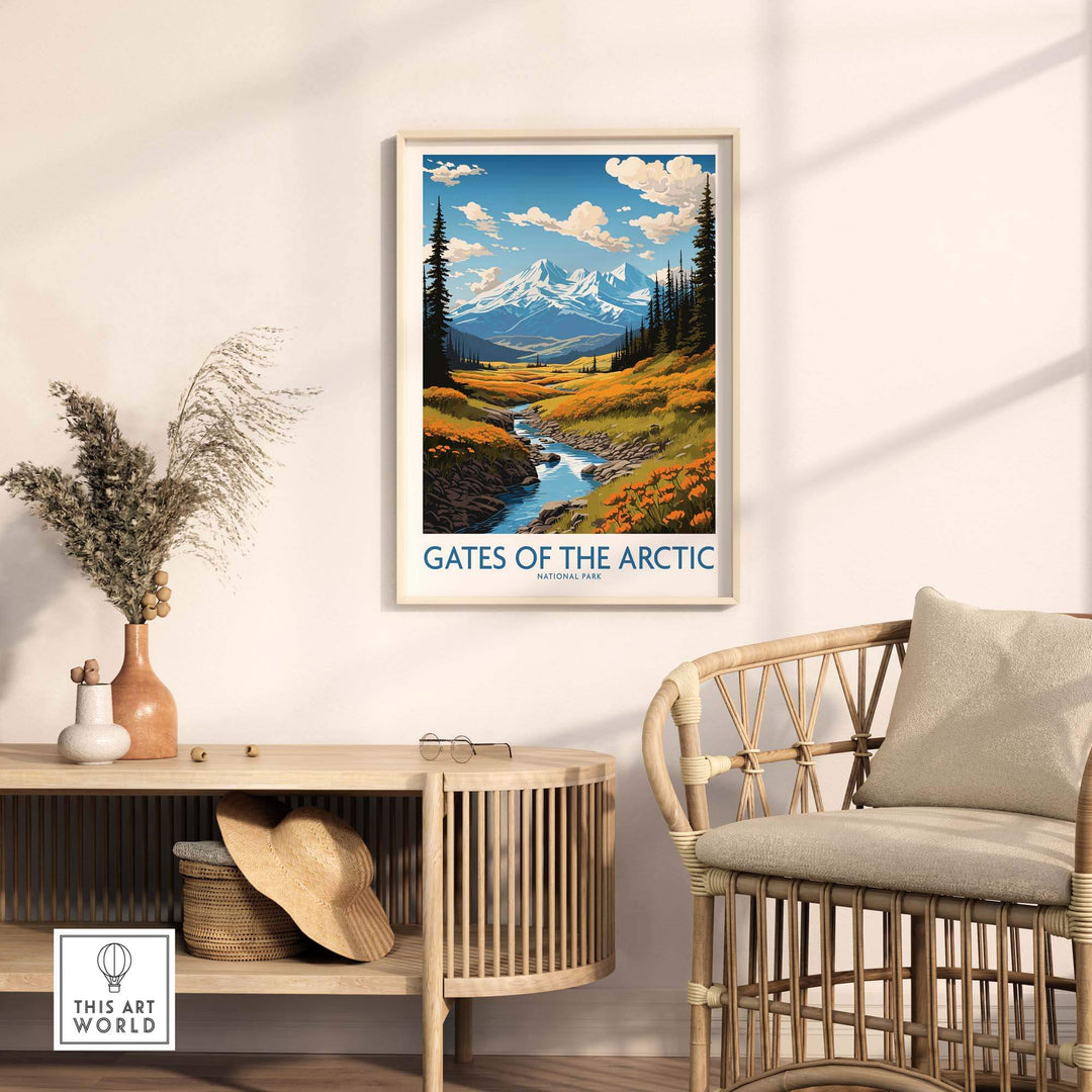 Gates of the Arctic National Park Print