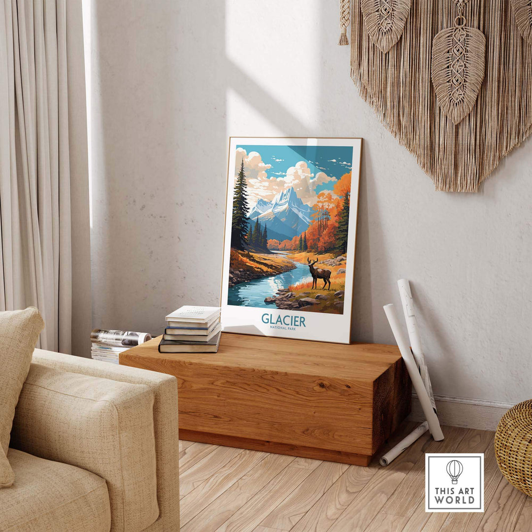 Glacier National Park Montana Poster