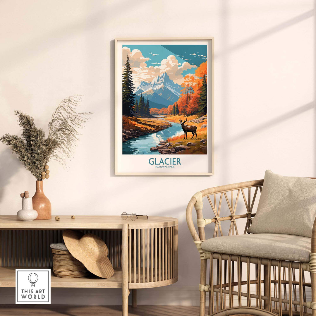 Glacier National Park Montana Poster