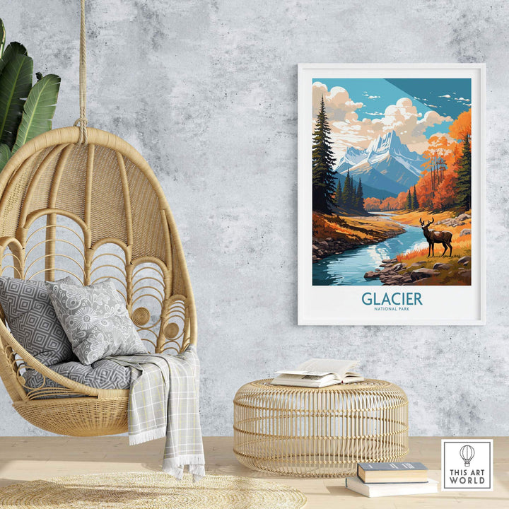 Glacier National Park Montana Poster