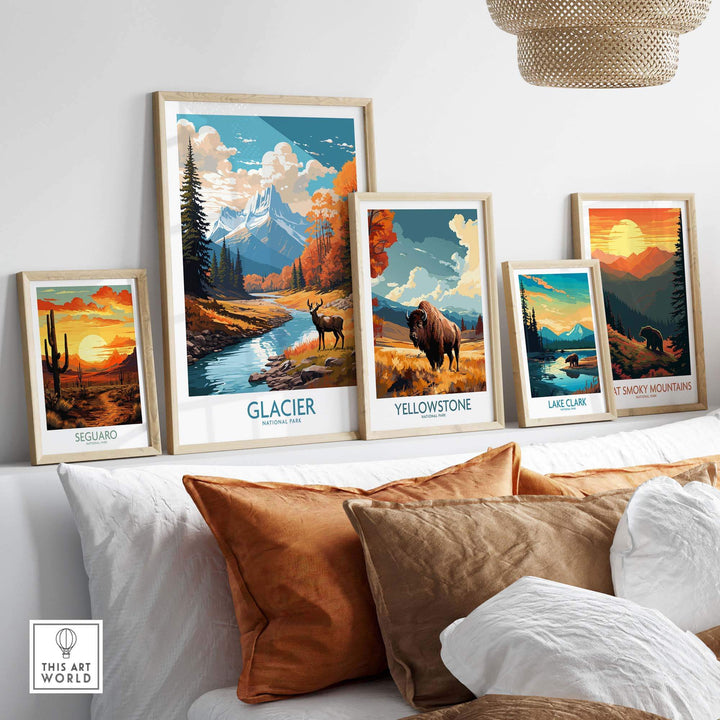 Glacier National Park Montana Poster