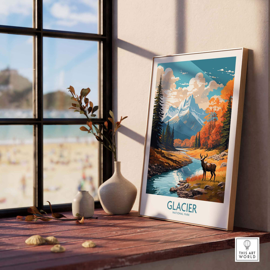 Glacier National Park Montana Poster