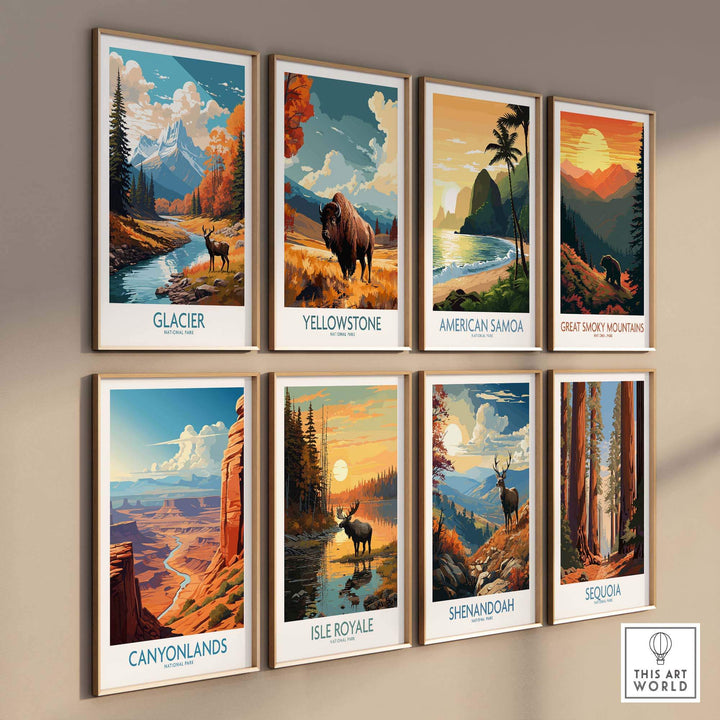 Glacier National Park Montana Poster