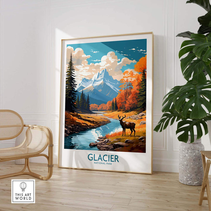 Glacier National Park Montana Poster
