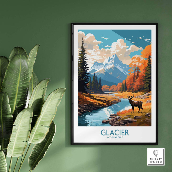 Glacier National Park Montana Poster