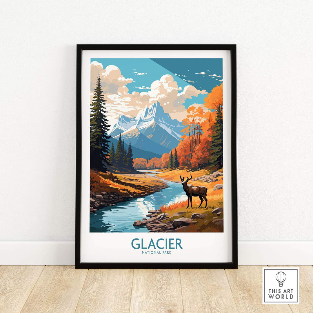 Glacier National Park Montana Poster