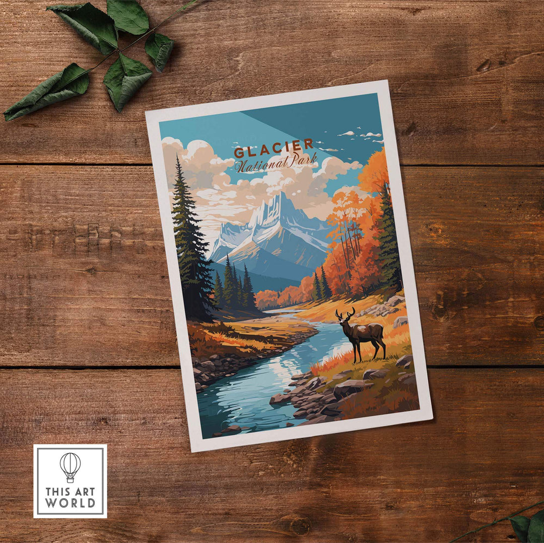 Glacier National Park Poster