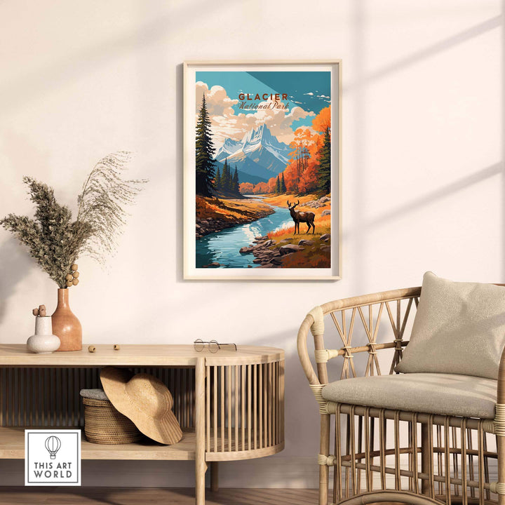 Glacier National Park Poster