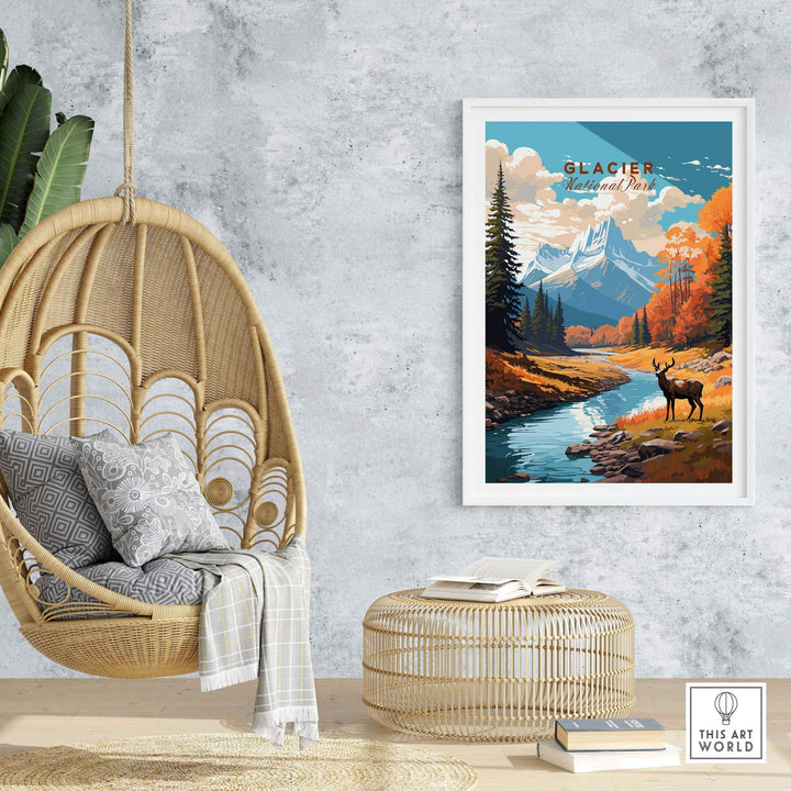 Glacier National Park Poster