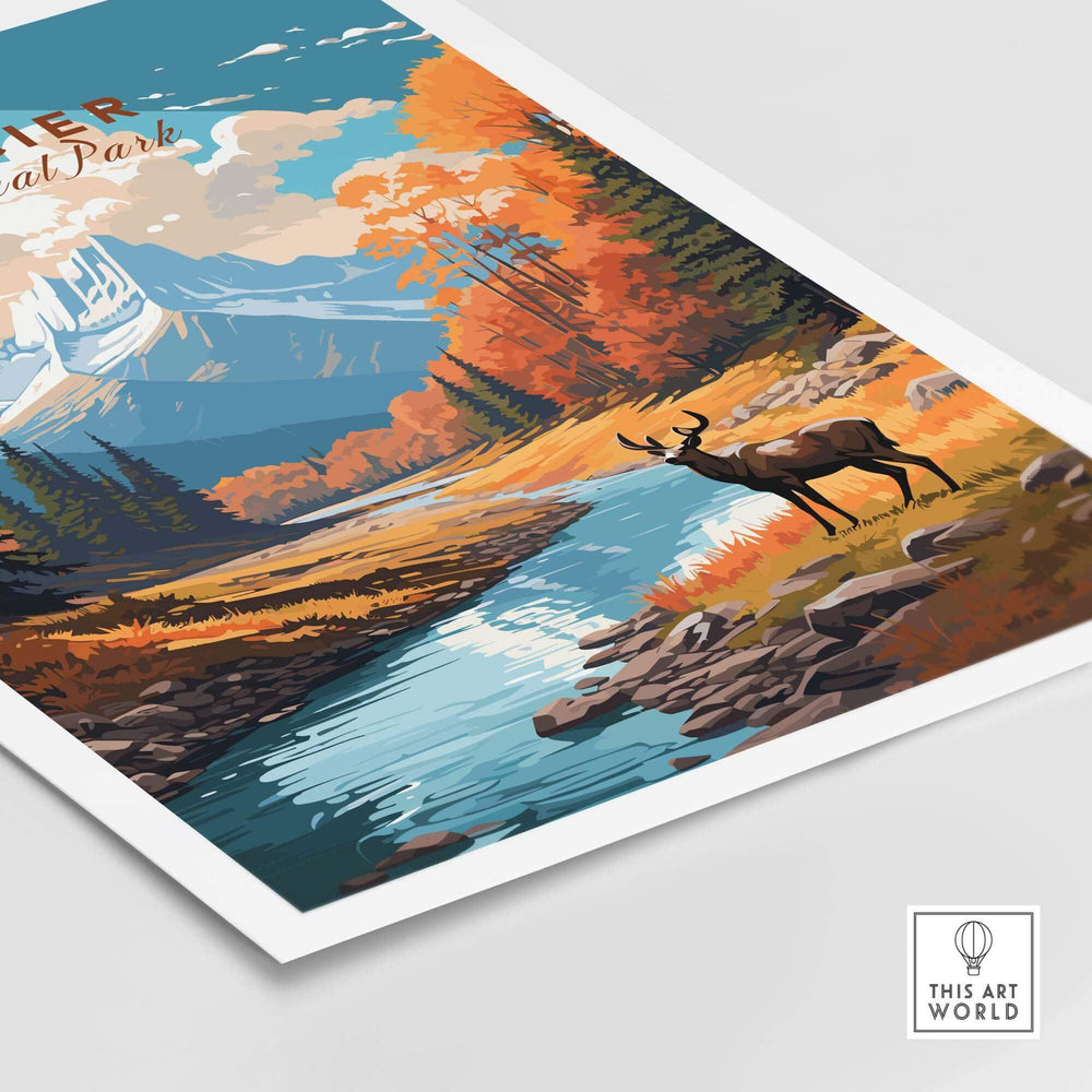 Glacier National Park Poster