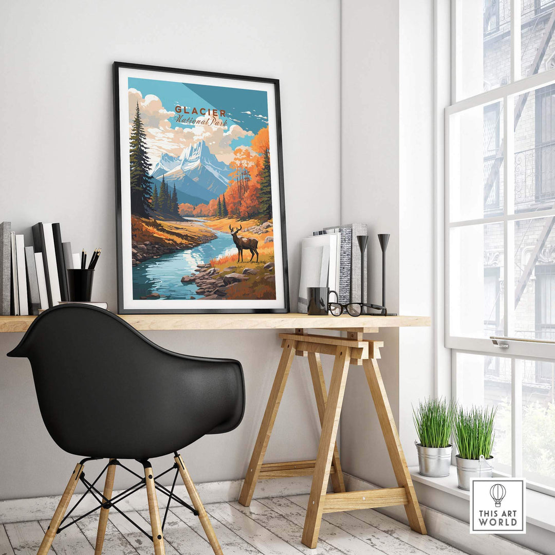 Glacier National Park Poster