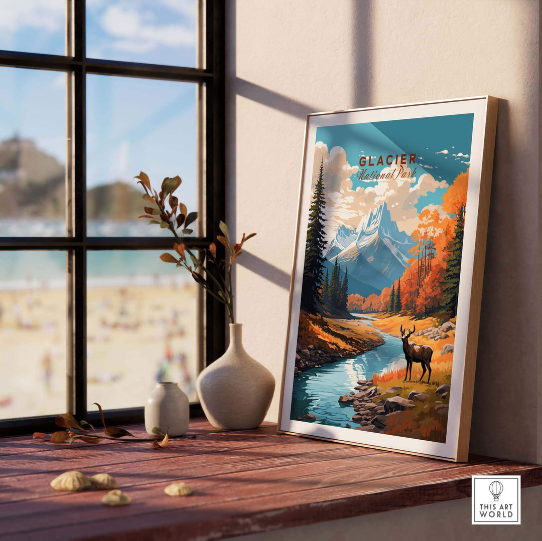 Glacier National Park Poster