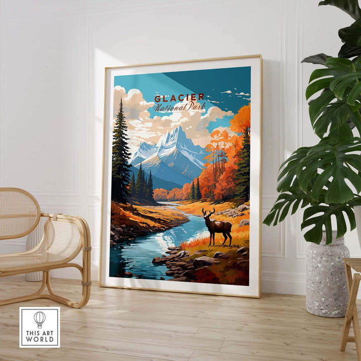 Glacier National Park Poster