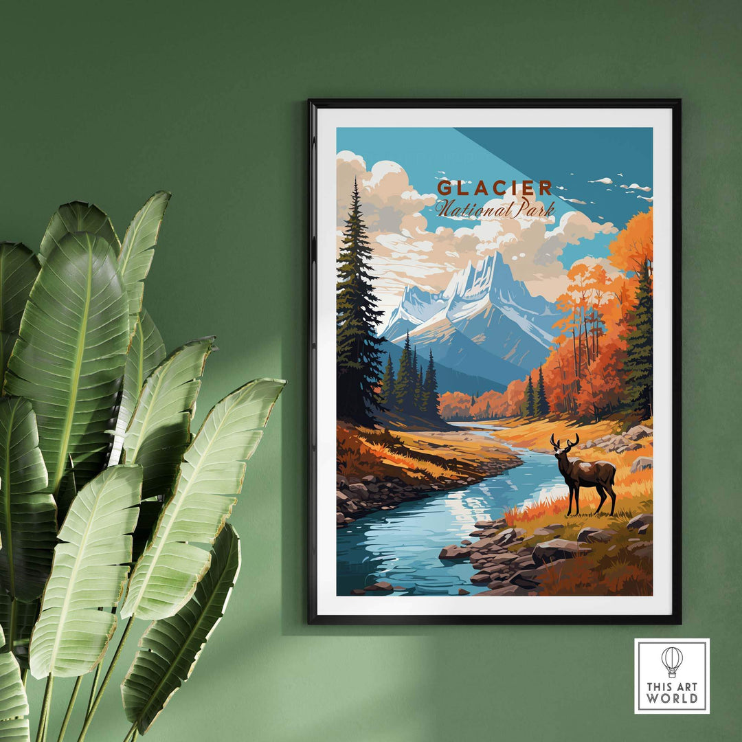 Glacier National Park Poster
