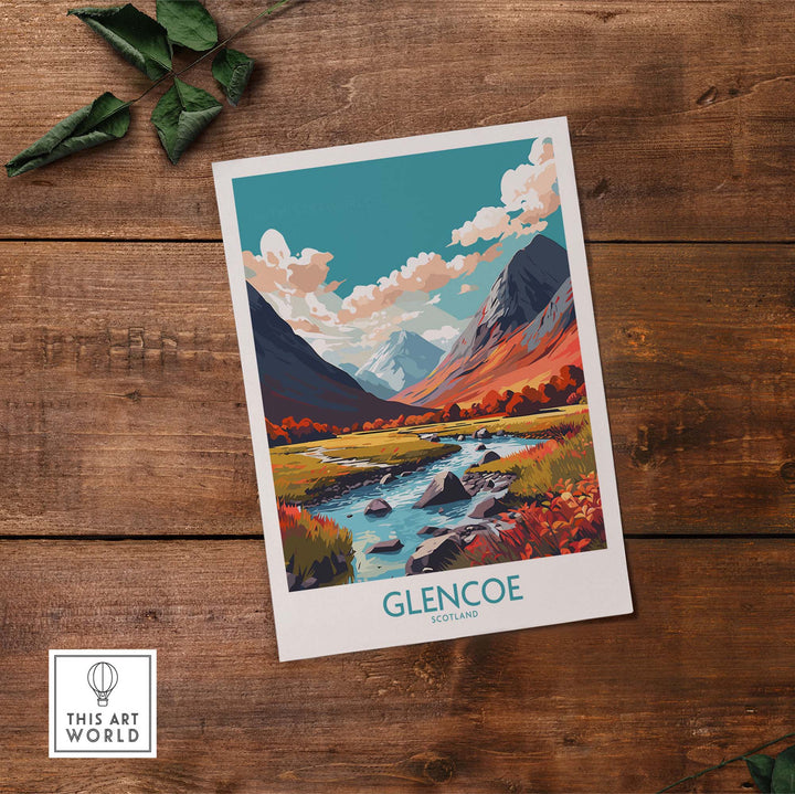 Glencoe Poster Print Modern