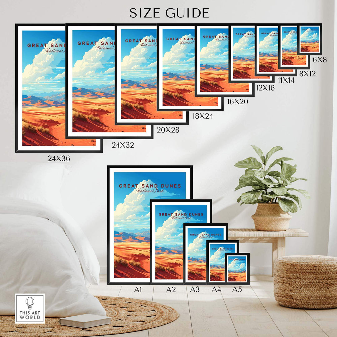 Great Sand Dunes National Park Poster