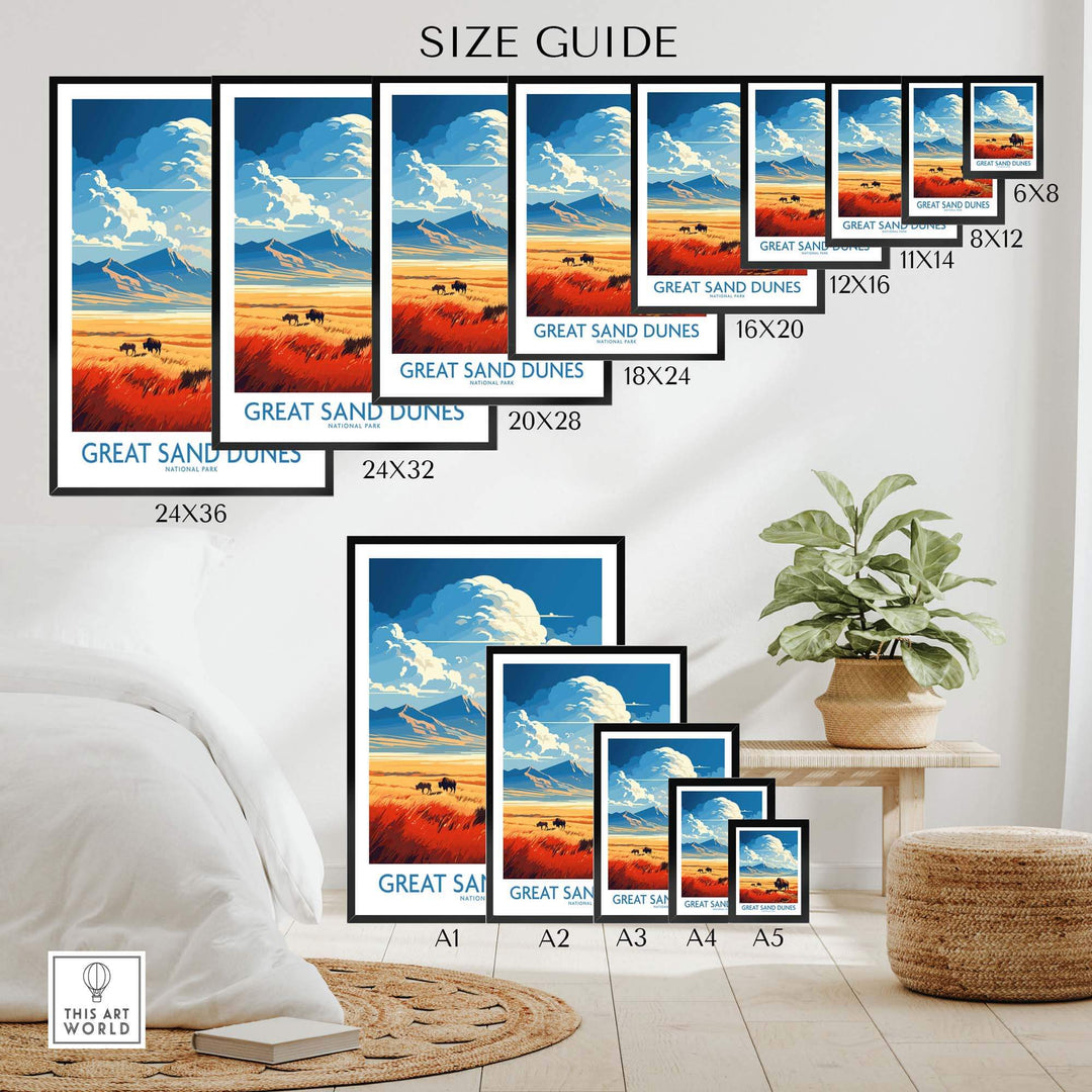 Great Sand Dunes National Park and Preserve Print