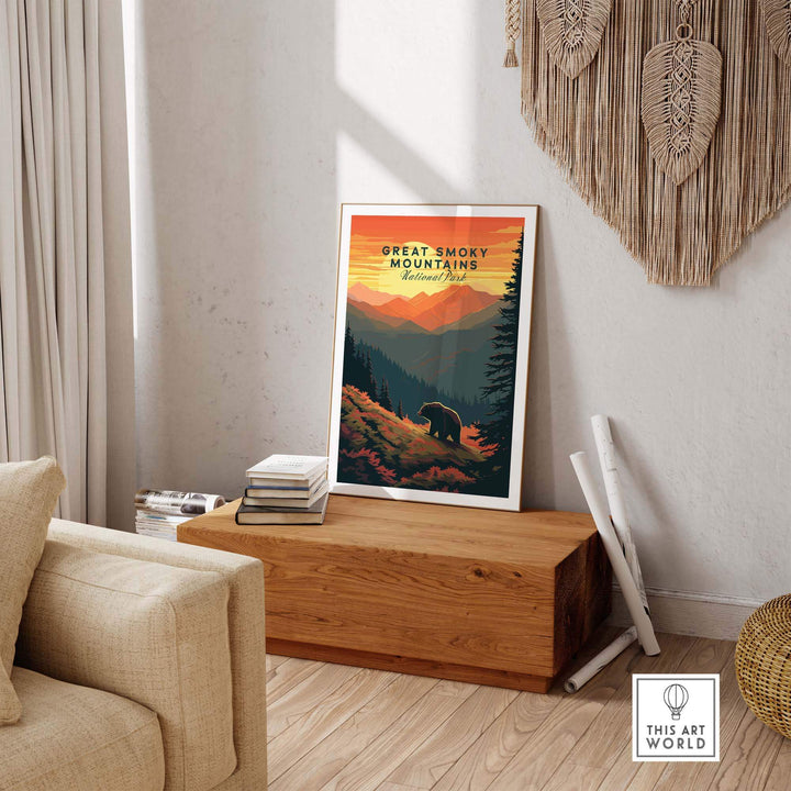 Great Smoky Mountains Poster Art
