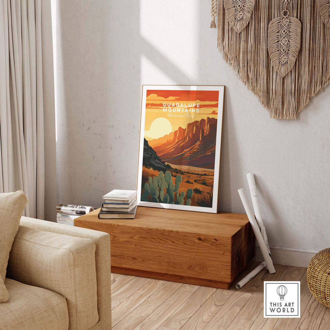Guadalupe Mountains National Park Poster