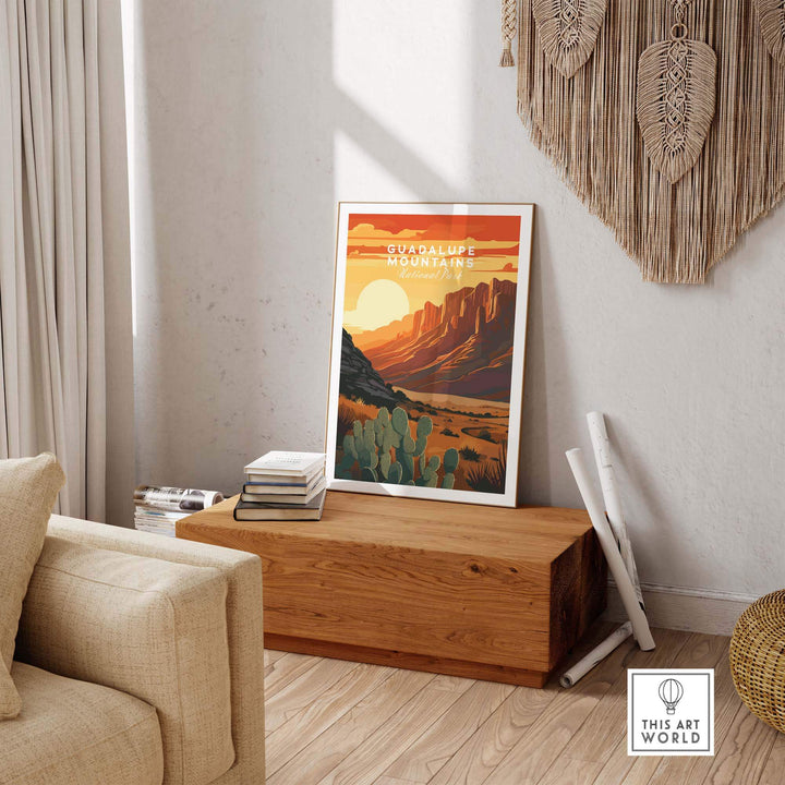 Guadalupe Mountains National Park Poster