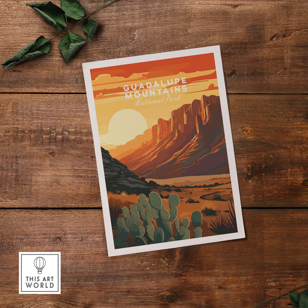 Guadalupe Mountains National Park Poster