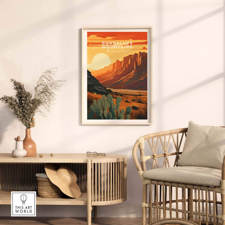 Guadalupe Mountains National Park Poster