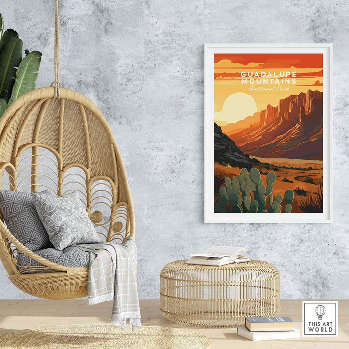 Guadalupe Mountains National Park Poster