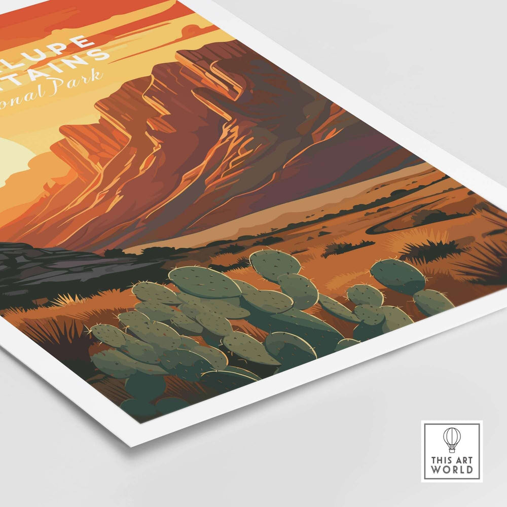 Guadalupe Mountains National Park Poster