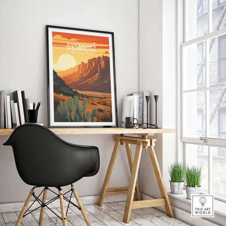 Guadalupe Mountains National Park Poster