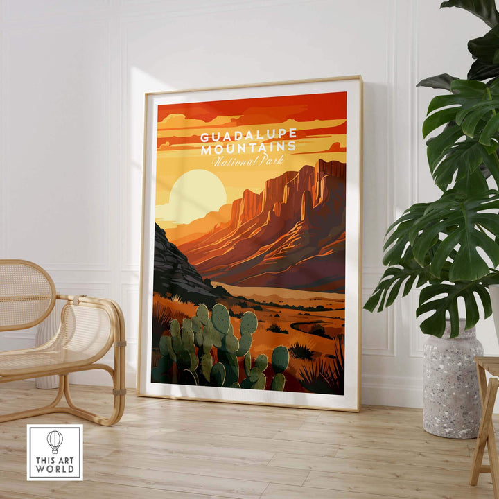 Guadalupe Mountains National Park Poster