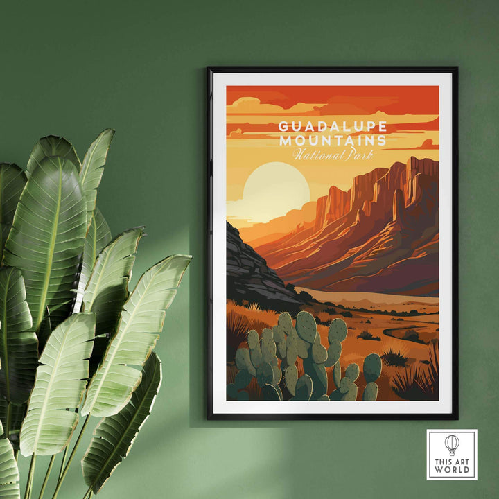 Guadalupe Mountains National Park Poster