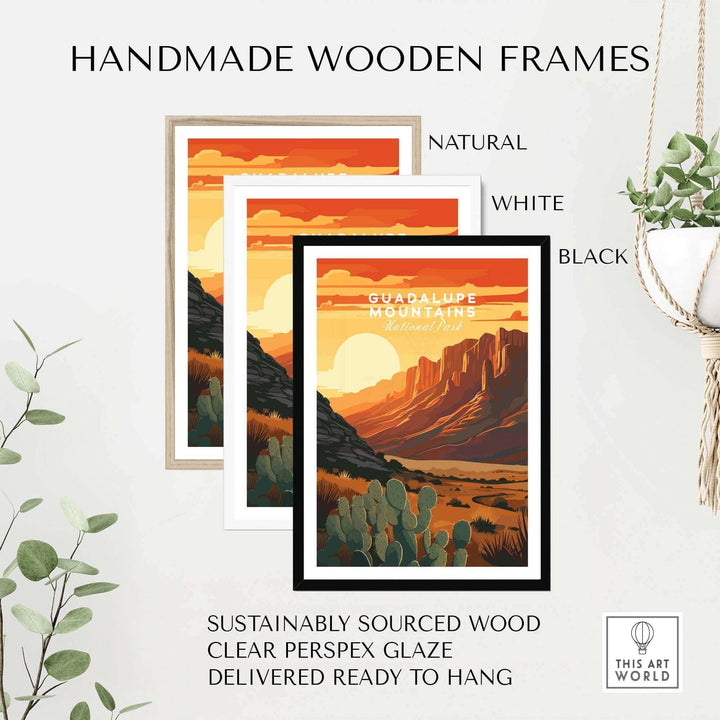 Guadalupe Mountains National Park Poster