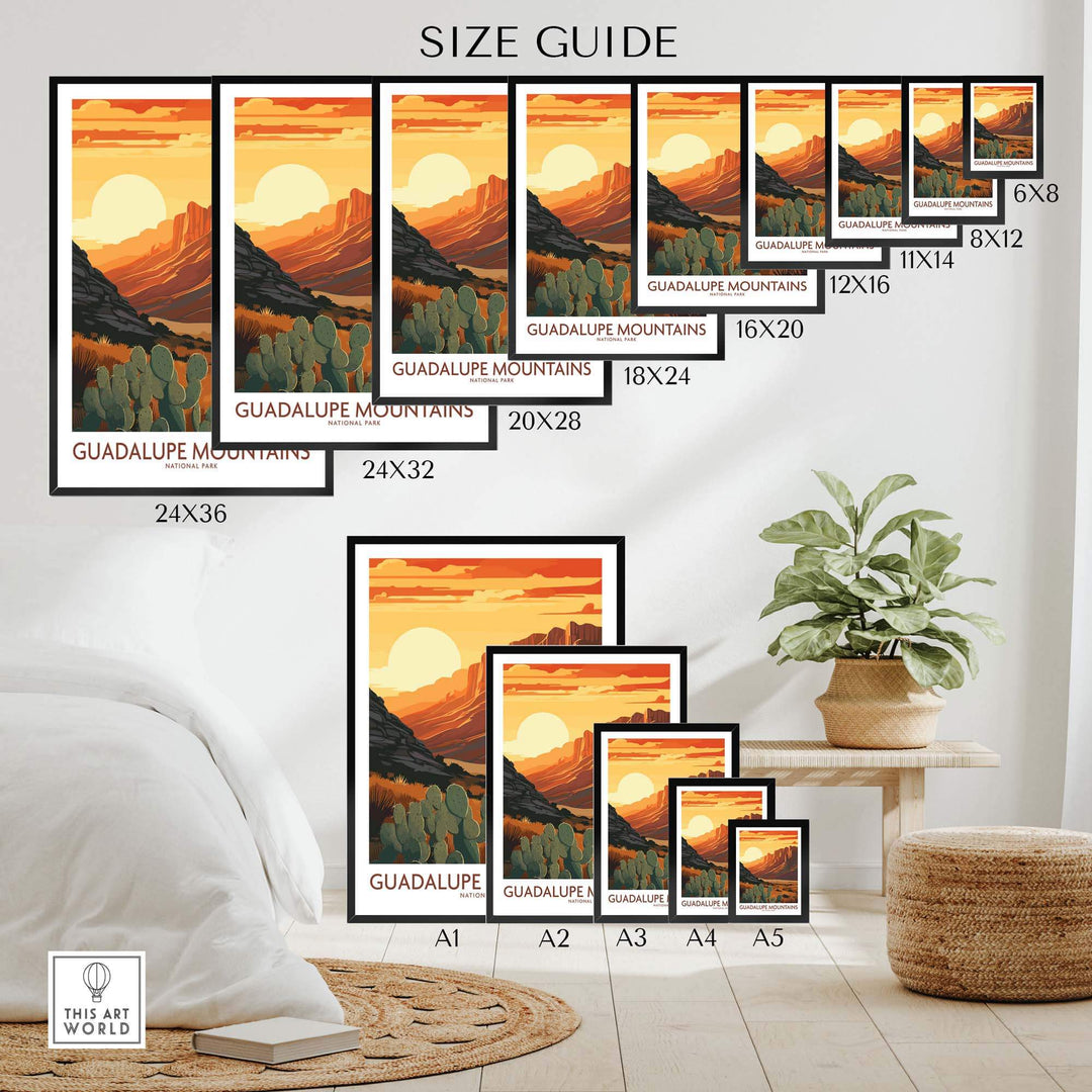 Guadalupe Mountains National Park Print