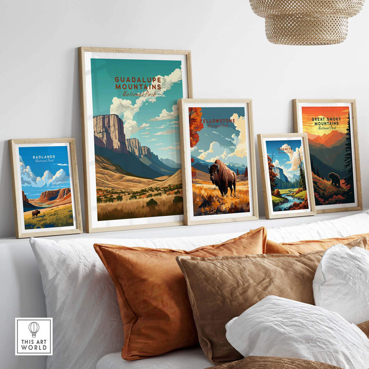 Guadalupe Mountains Poster National Park