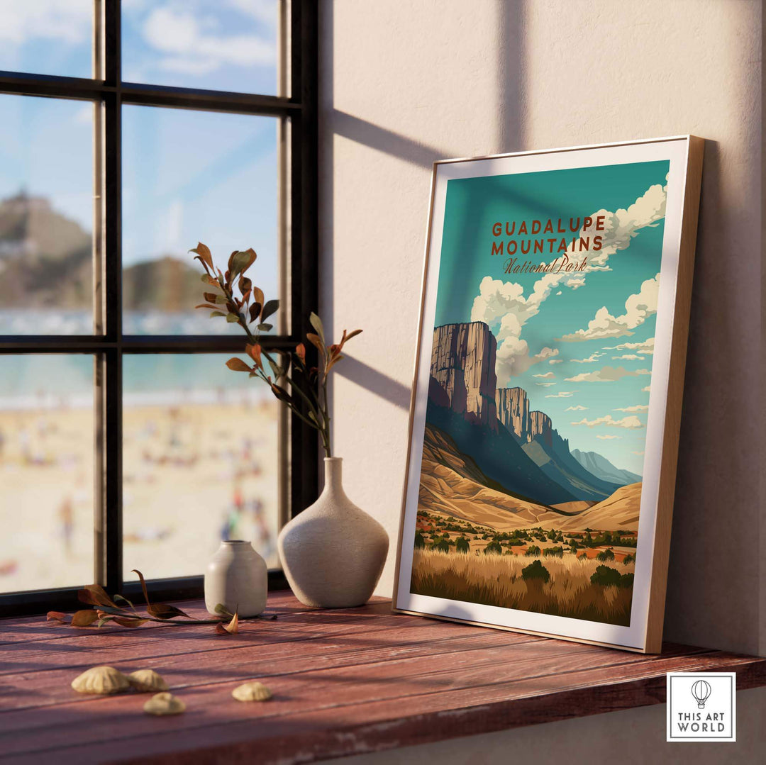Guadalupe Mountains Poster National Park