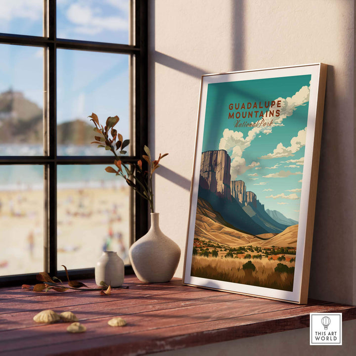 Guadalupe Mountains Poster National Park