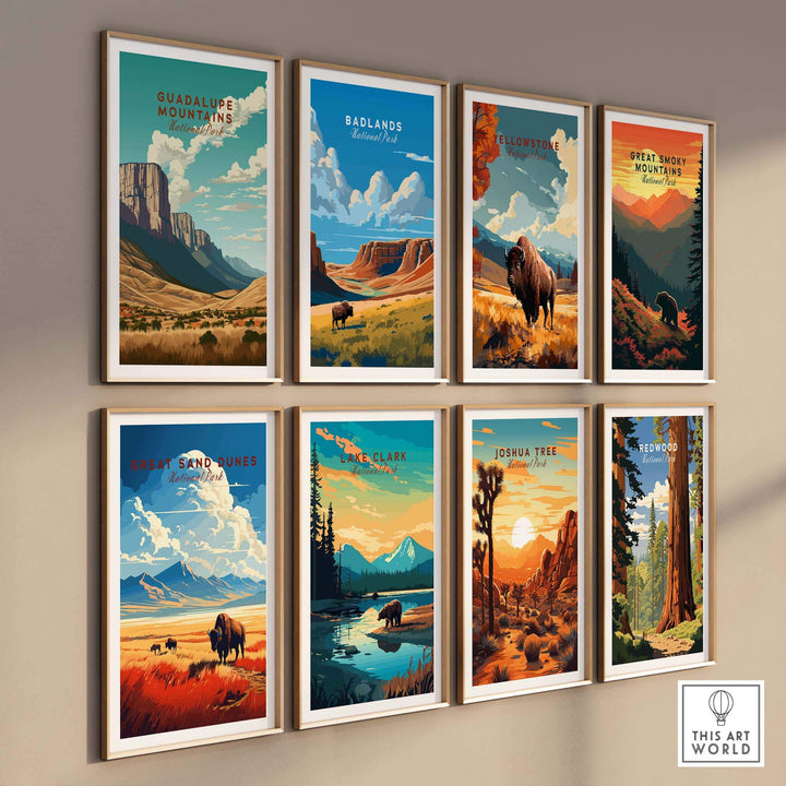 Guadalupe Mountains Poster National Park