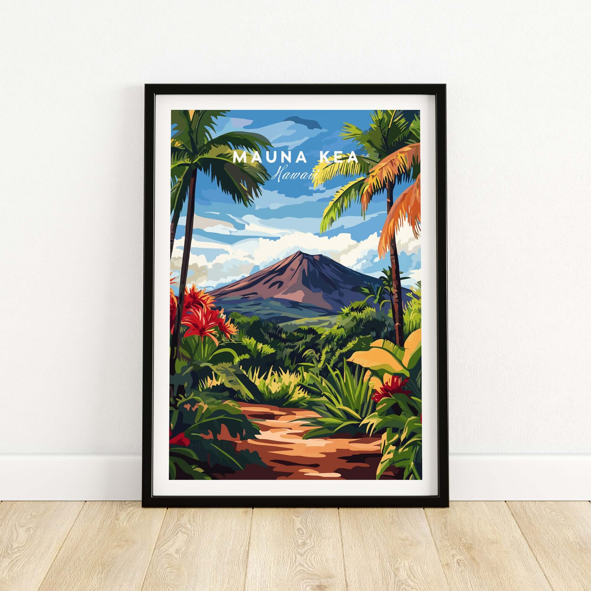 Hawaii Landscape Wall Art - Mauna Kea Print – This Art World