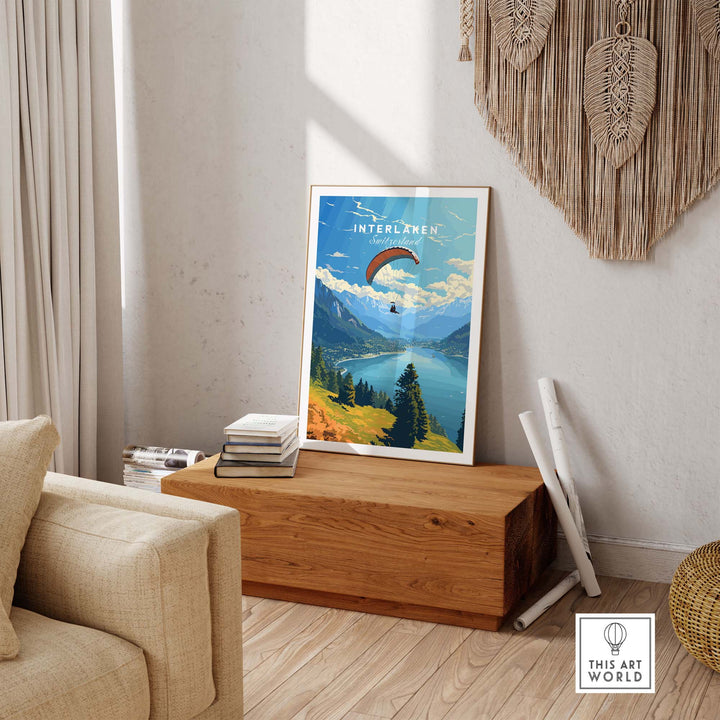 Interlaken Switzerland Poster