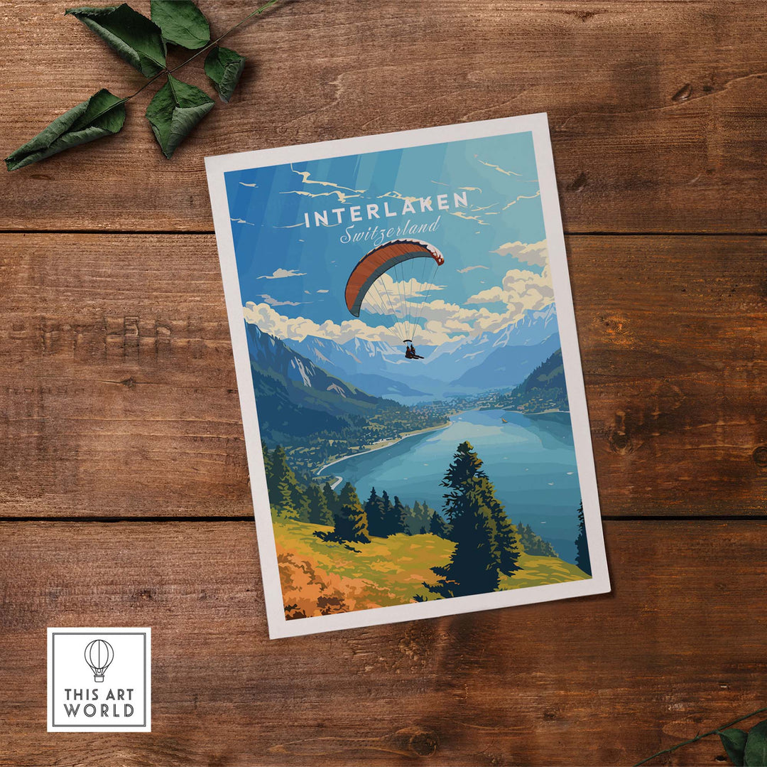 Interlaken Switzerland Poster
